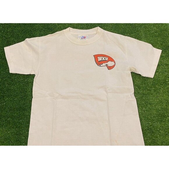 Vintage Western Kentucky Hiltopper shirt mens small basketball March Madness K - Picture 5 of 13